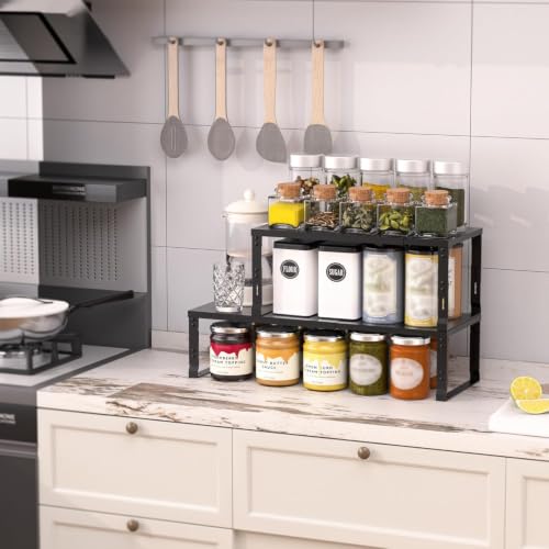 Heavy Duty Adjustable Metal Shelf Organizer