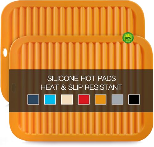 Silicone Trivets for Hot Pots and Pans (2 Count)