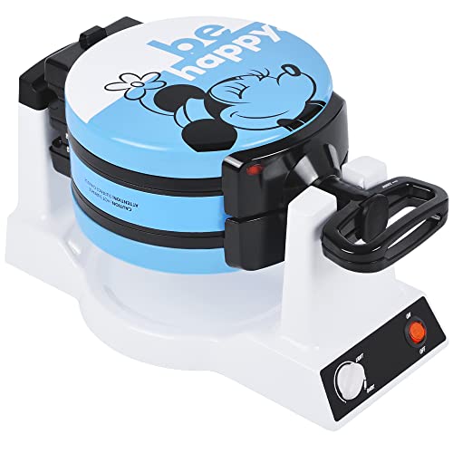 Disney Mickey & Minnie Double Flip Waffle Maker by Select Brands