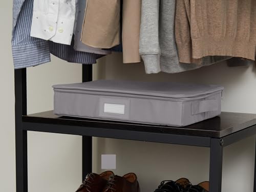 Flatware Storage Box with Removable Trays