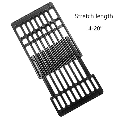 Cast Iron Adjustable Cooking 4 Grates Replacement Universal Expandable Adjust Cooking Grill Grids