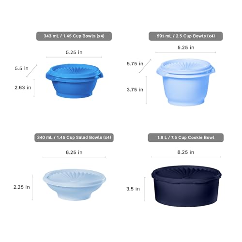 Heritage 10 Piece Vintage Blue Set