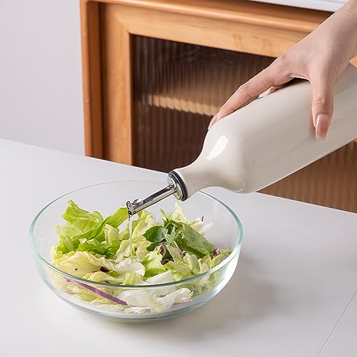 Sweejar Ceramic Olive Oil Dispenser Bottle
