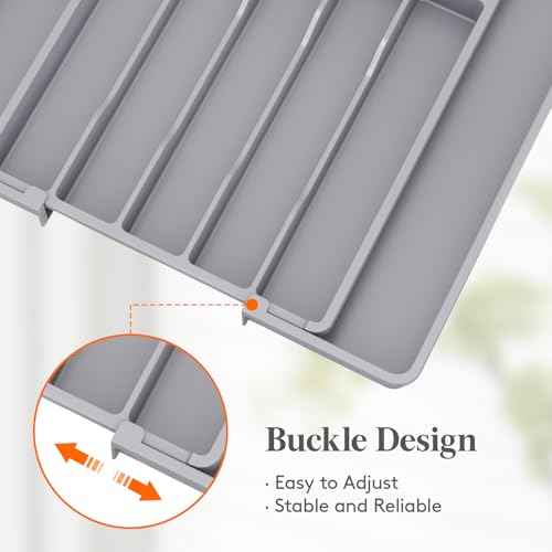 Expandable Silverware Drawer Organizer