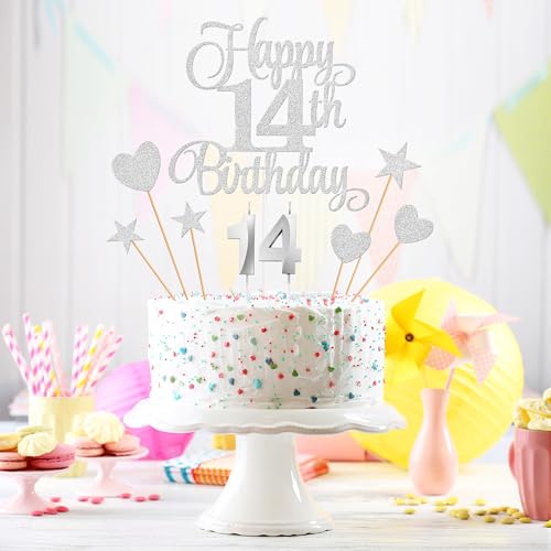 14th Birthday Cake Decorations