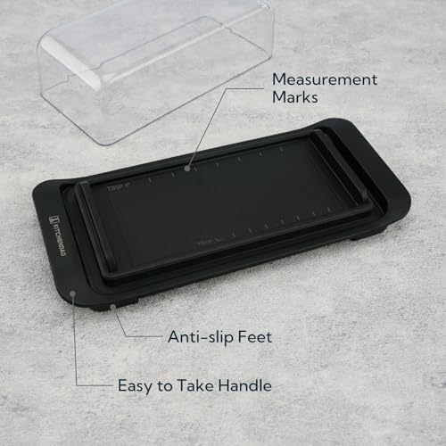 Airtight Butter Dish with Lid for Countertop and Fridge