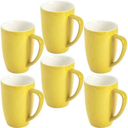 Porcelain Mug Set (6 Count)