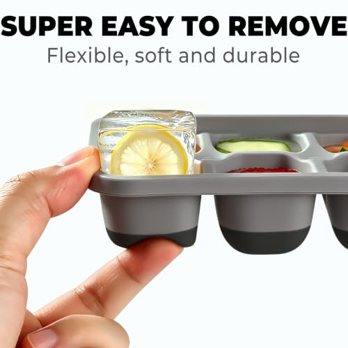 Silicone Ice Cube Tray (4 Count)