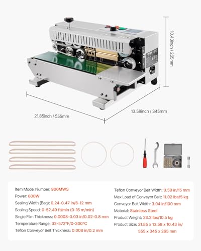 Continuous Bag Band Sealing Machine 0.24