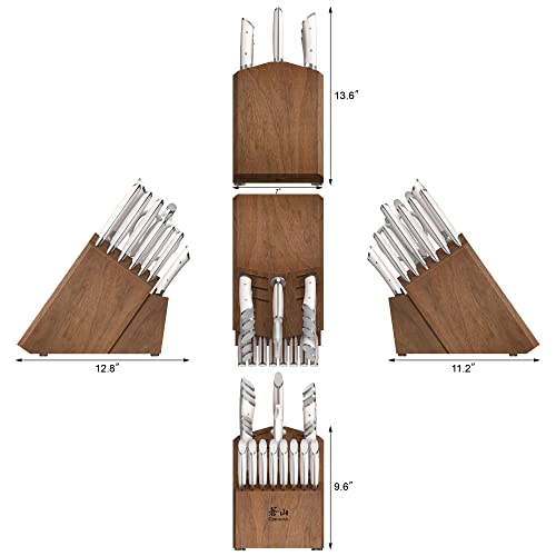 HELENA Series German Steel Forged Knife Block Set