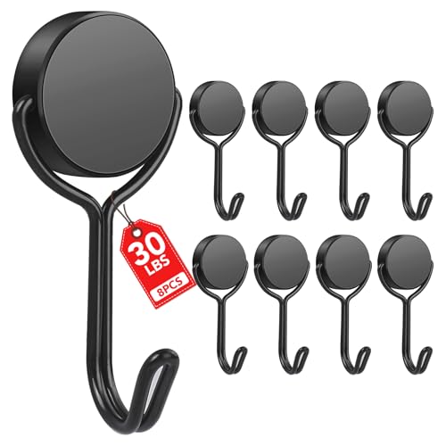 Magnetic Hooks for Cruise Cabins 30Lbs+ Heavy Duty Magnet Hook