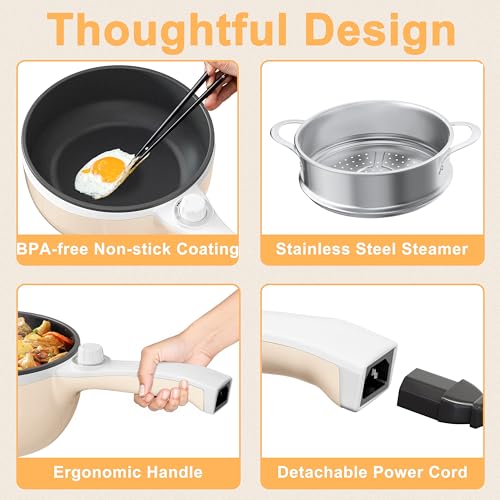 Electric Pot with Steamer