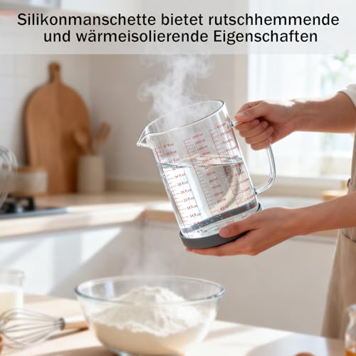 Glass Measuring Cup 6CUPS