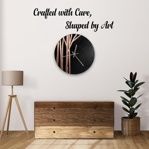 Handmade Copper Wall Clock Artisan Touch in Every Piece
