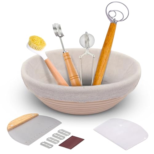 Banneton Bread Proofing Basket Set