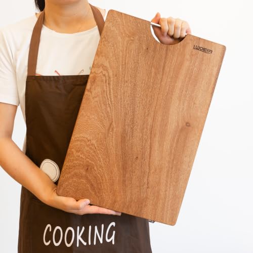 Solid Sapele Wood Cutting Board One