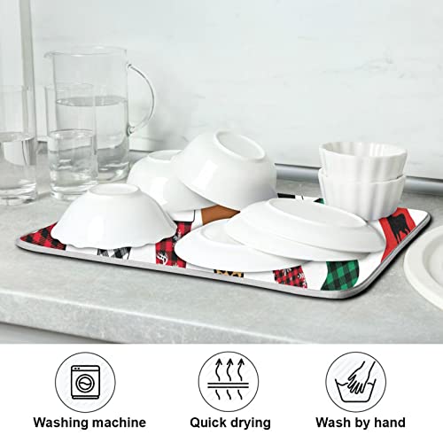 Super Absorbent Dish Drying Mat