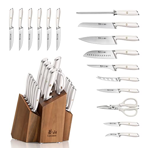 L1 Series 17 Piece SHAN Knife Block Set (17 Count)