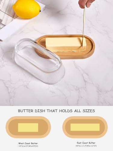 butter dish with lid