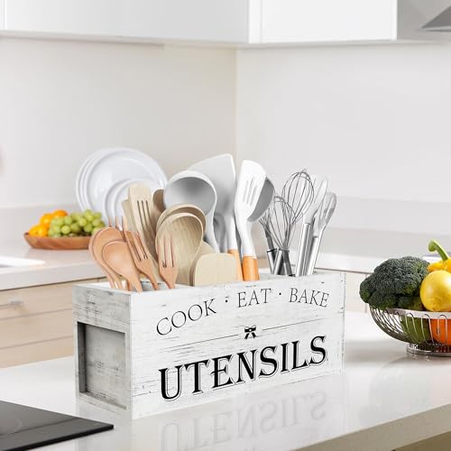 Extra Large Utensil Holder Countertop for Kitchen Counter