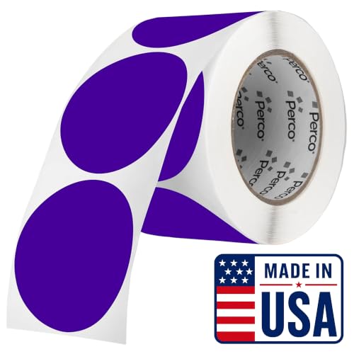 Purple Round Circle Dot Sticker 3