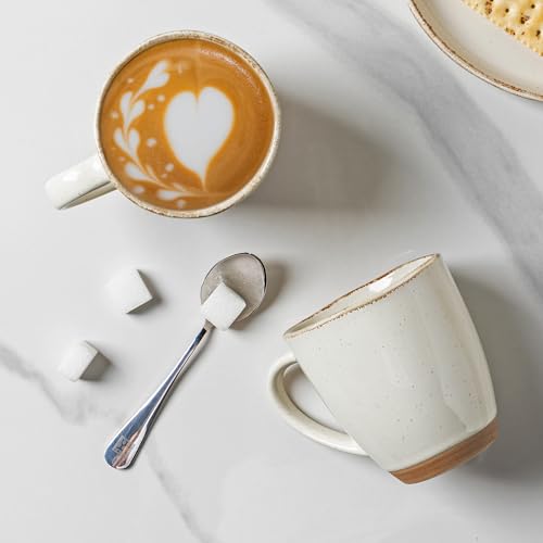 12oz Ceramic Coffee Mugs set of 4 (4 Count)