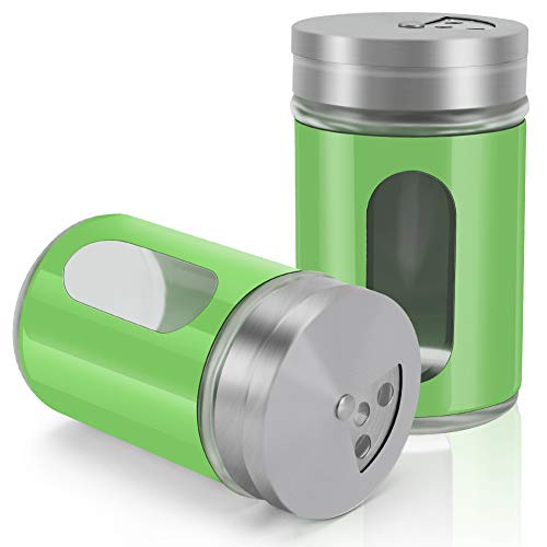2pcs Salt and Pepper Shakers (2 Count)