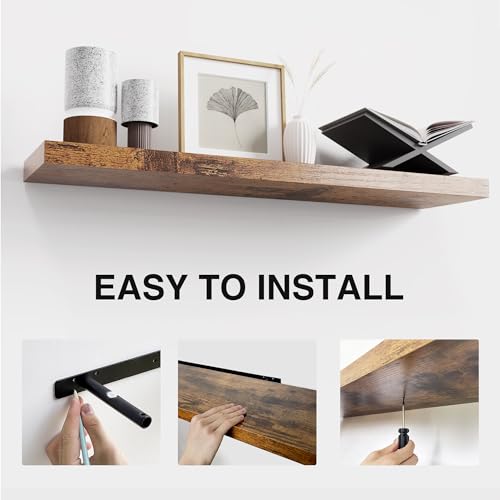 Bathroom Floating Shelves for Wall (3 Count)