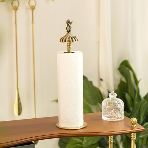 1 Luxurious Brass Angel Paper Towel Holder countertop