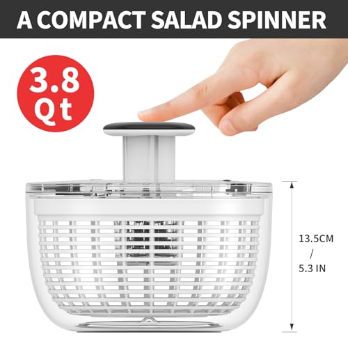 Salad Spinner Small Lettuce Spinner Kitchen Gadgets Vegetable Washer
