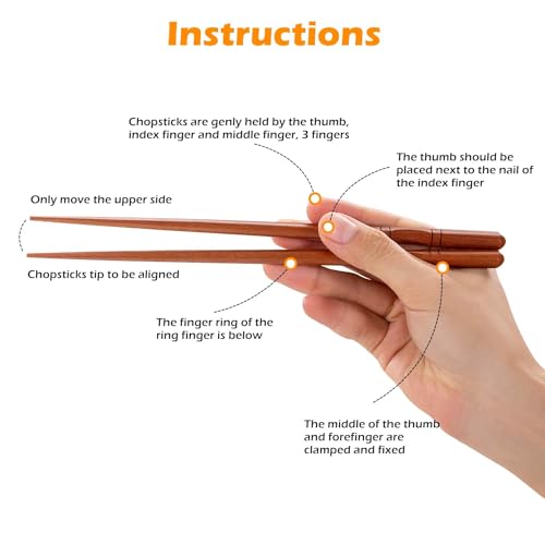 5 Pairs Japanese Chopsticks