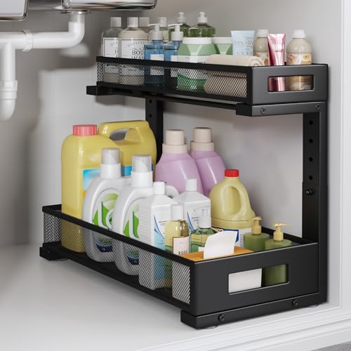 1 Pack 17IN Depth Under Sink Storage Organizer