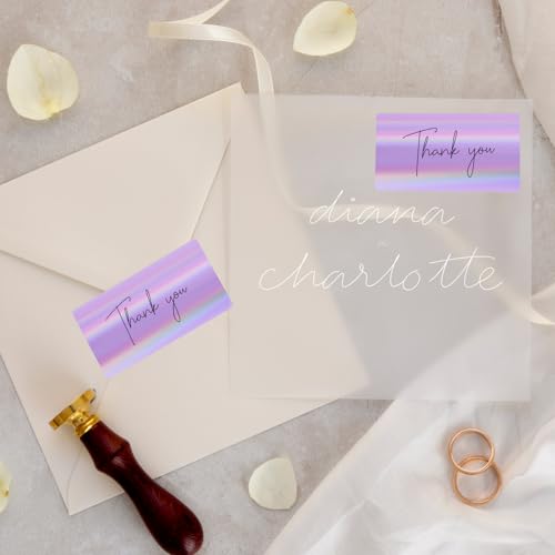 2x4 Inch Holographic Thermal Labels