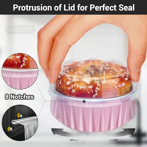 Disposable Foil Ramekins with Lids (30 Count)