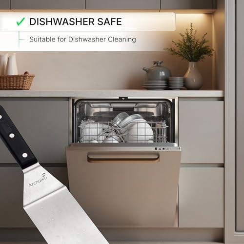 Stainless Steel Spatula Set (3 Count)