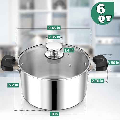 6 Qt Pot with Lid