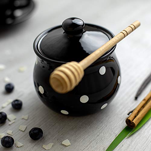 Ceramic Sugar Bowl with Lid