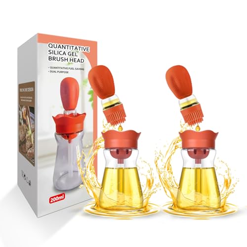 Oil Dispenser with Brush (2 Count)
