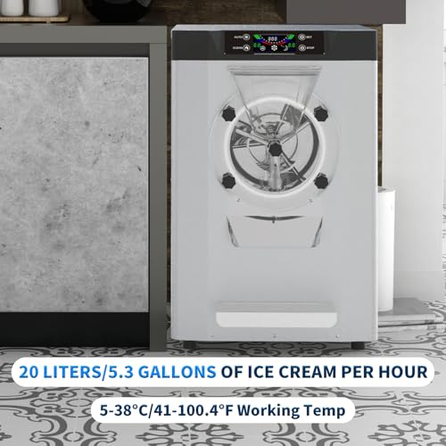 2000W Commercial Hard Ice Cream Machine