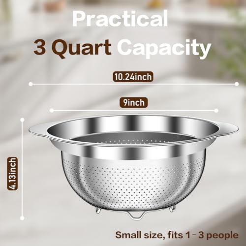 Colander Stainless Steel Colander for Kitchen