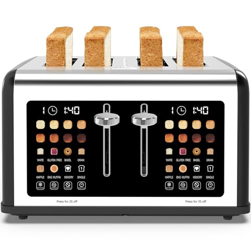 4 Slice Toaster Touch Screen (4 Count)