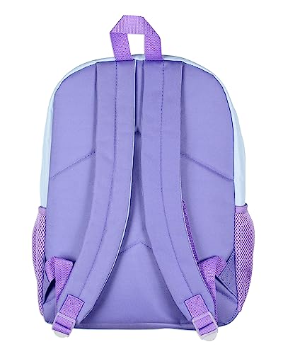 Frozen Elsa 16" Girls Bag School Travel Backpack With Reflective Designs
