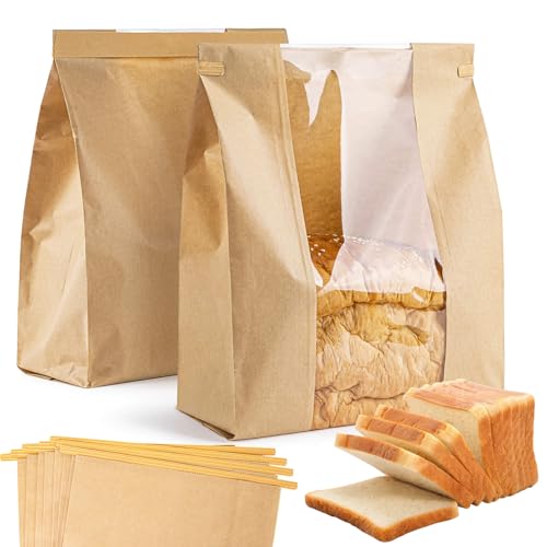 24 Bread Bags for Homemade Bread (24 Count)