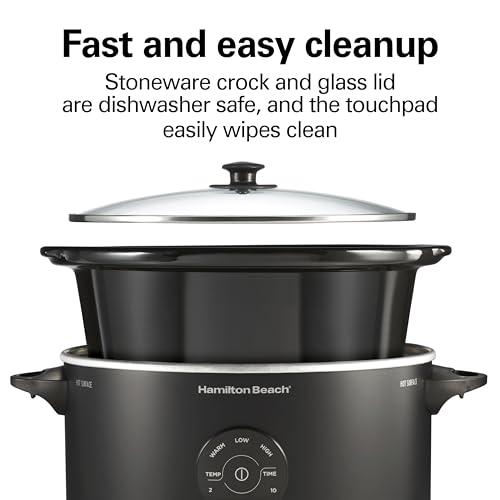 7 Quart Set & Forget Portable Programmable Slow Cooker