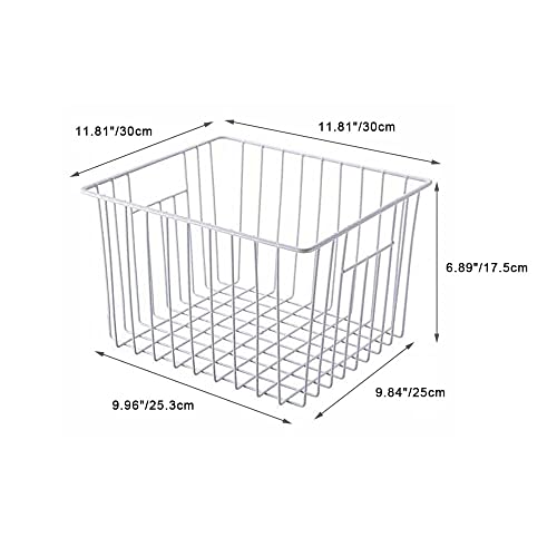 Freezer Baskets Freezer Wire Storage Basket (4 Count)