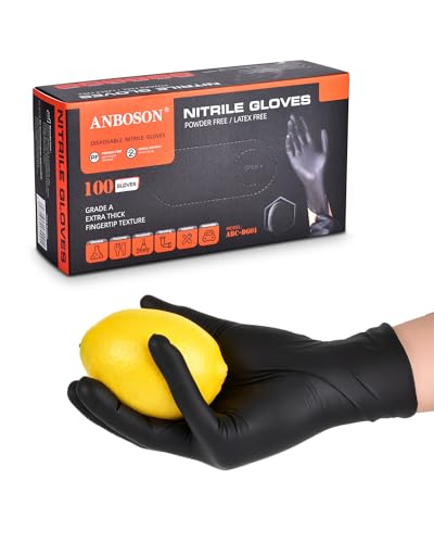 Heavy Duty Nitrile Gloves (100 Count)