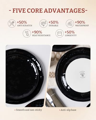 Porcelain Dinnerware Set for 4