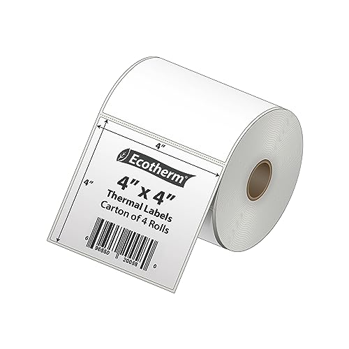4" x 4" Thermal Labels (1508 Count)