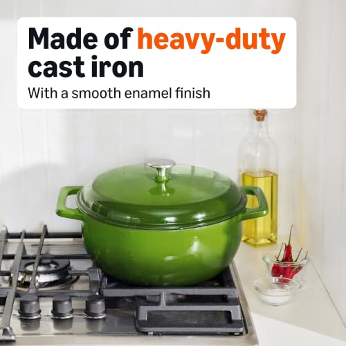 Enameled Cast Iron Dutch Oven Pot with Lid