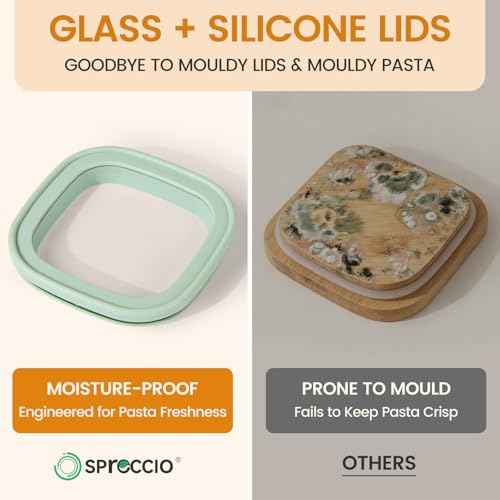 Glass Storage Jars with Lids (247 Count)